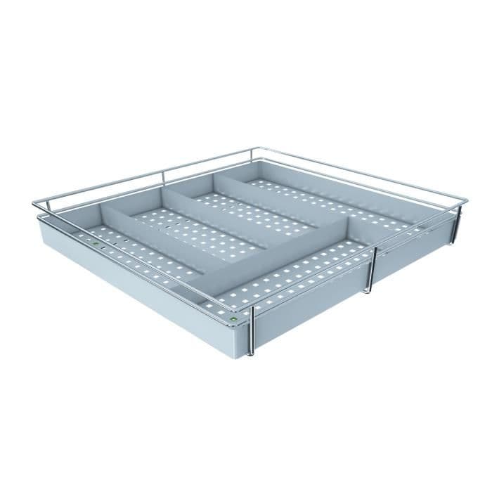 Hettich Stainless Steel Wire Basket CTM Cutlery (15"x20"x4") Inch - Thumbnail 2