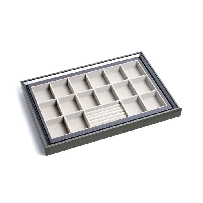 Hettich Flannelette Sorting Box 600 mm - Grey Finish