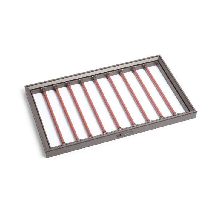 Hettich Trousers Rack 600 mm - Mocha Finish - Image 1