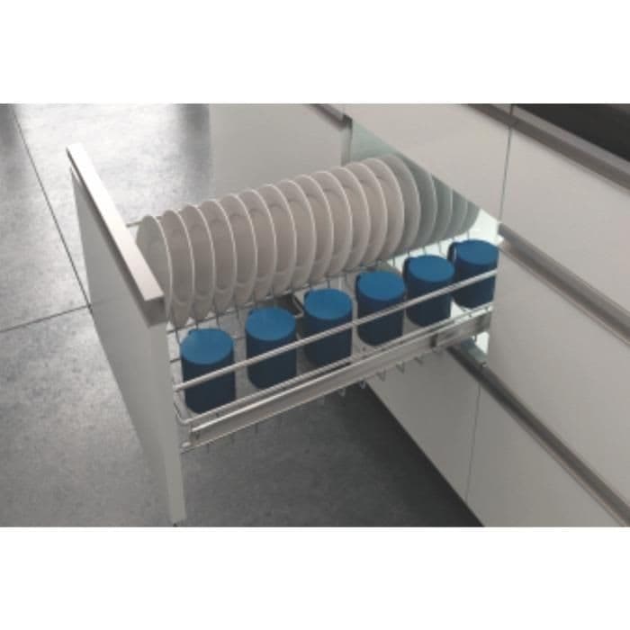 Hettich Stainless Steel Wire Basket CTM Cup And Saucer (19"x20"x4") Inch