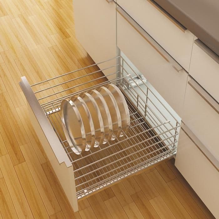 Hettich Stainless Steel Inlets Thali Inlet 8 Inch - Image 1