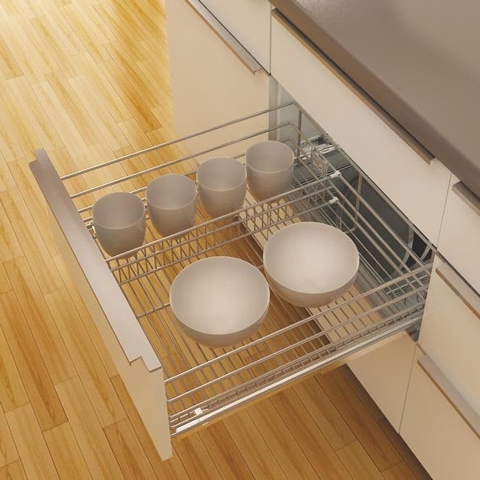 Hettich Stainless Steel Inlets Basket Divider Inlet 6 Inch - Image 1