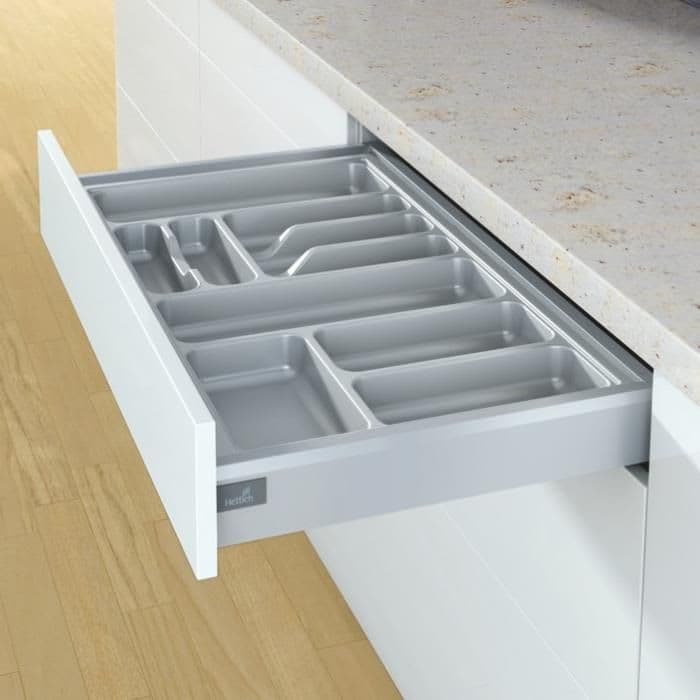 Hettich OrgaTray Trimmable (Fixed Partition Cutlery) 31 Inch