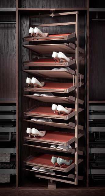 Starrs 360°Rotating Shoe Rack 12 Layes 800 mm Mocha + res Finish