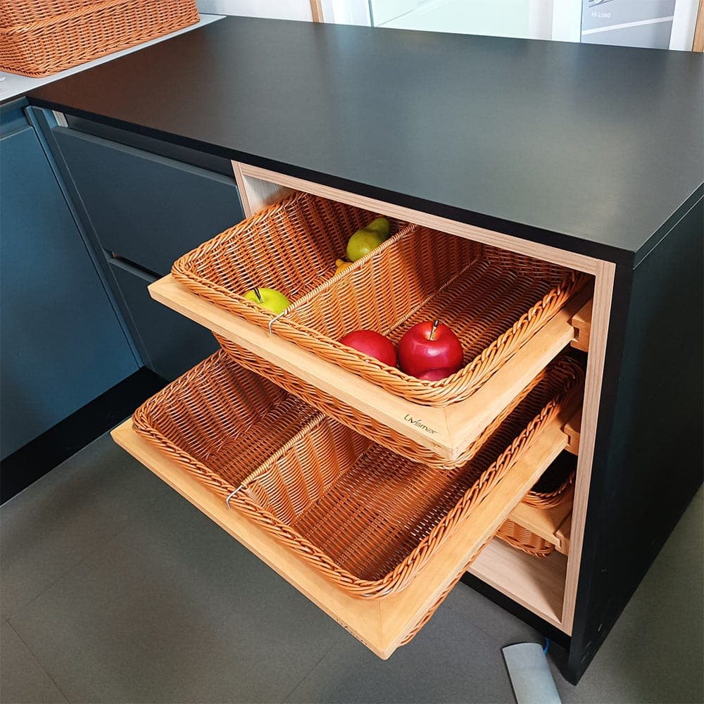 Ebco Wicker Basket 22 x 20 x 04