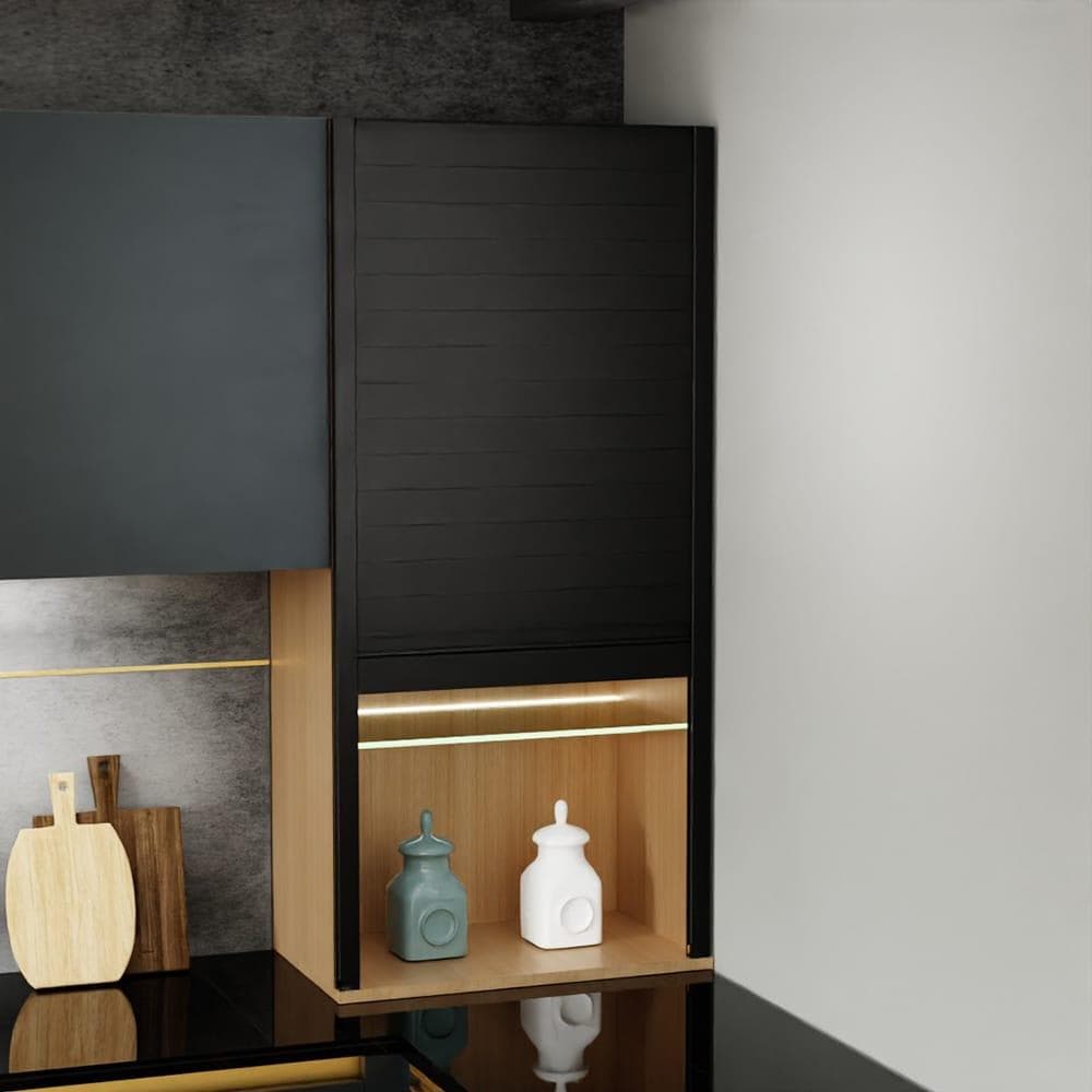 Ebco ROLLING SHUTTER 18"INCH (BLACK) - Image 1