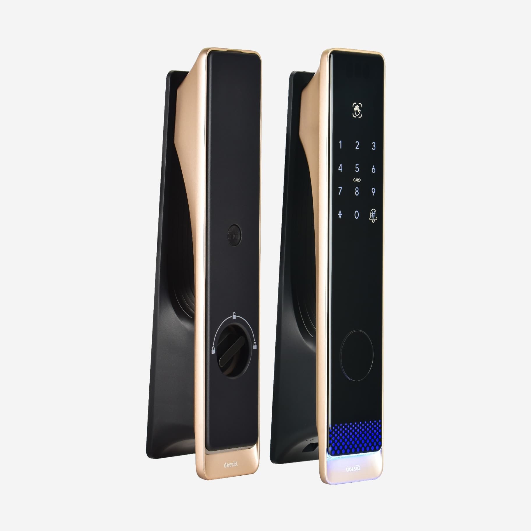 Dorset Digital door lock (DG404) Champagne Matt