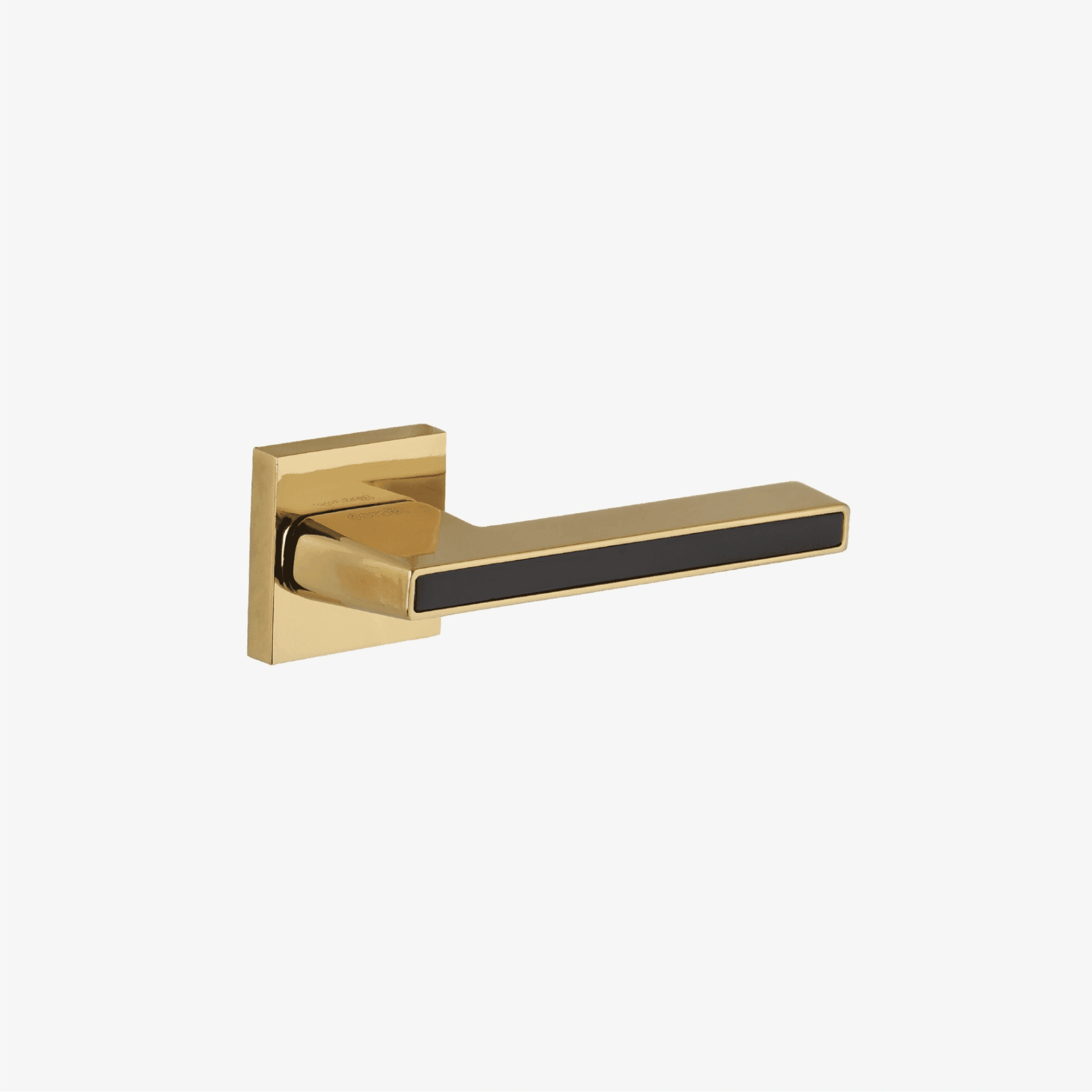 Dorset Door handle Full Gold Graphite Matt - Image 1