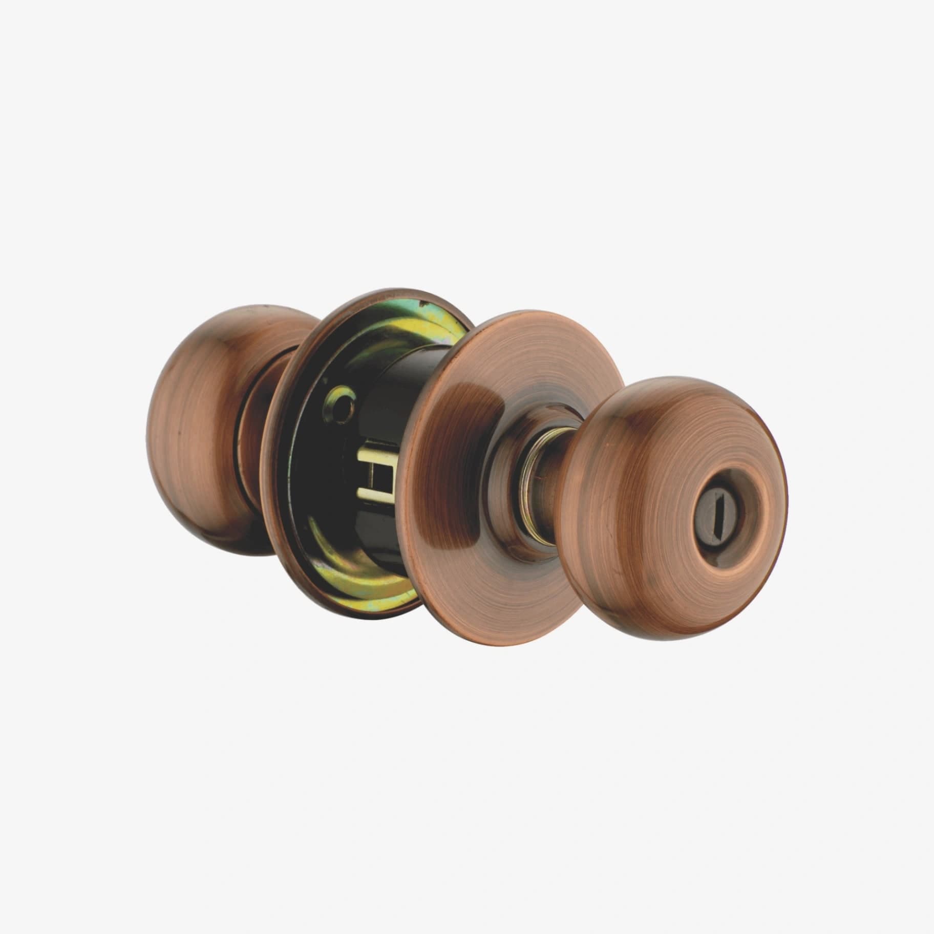 Dorset cylindrical lock both side knob (Antique Brass)