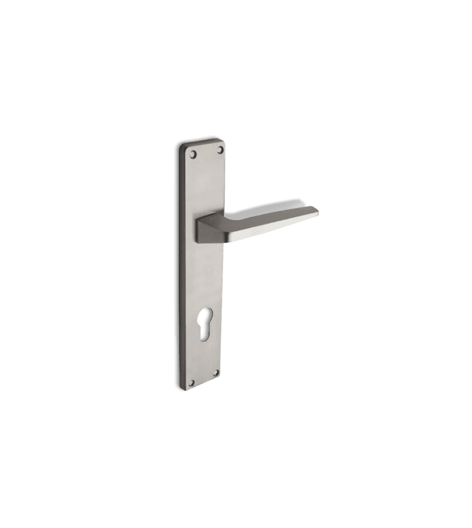 Door handle 200 MM 1CK satin steel - Image 1