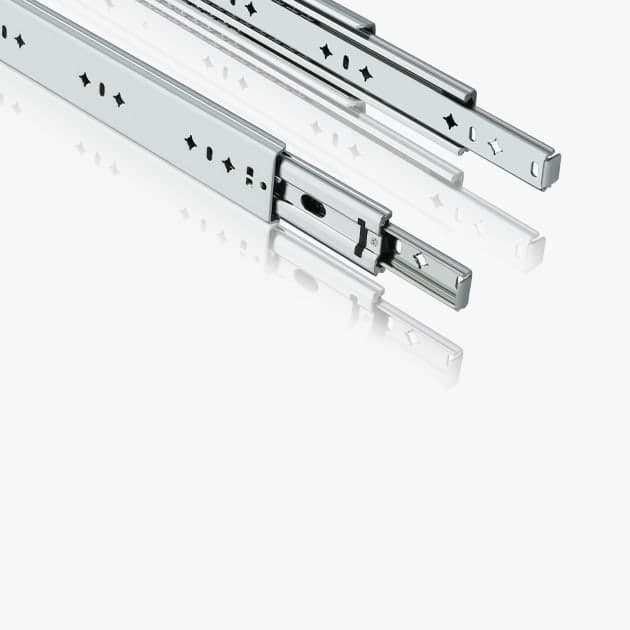 Starrs Heavy Duty Telescopic Slide Zinc Finish 18"Inch