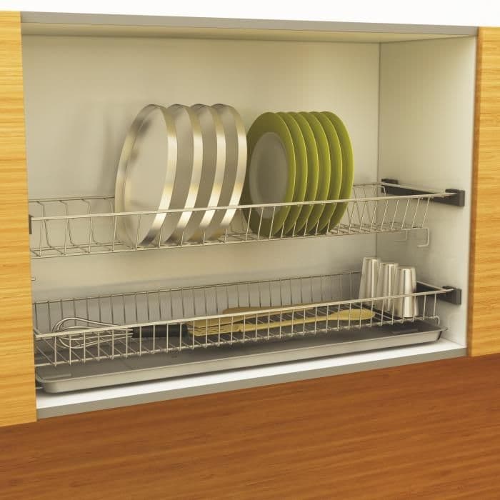 Hettich Dish Drainer Set- For Cabinet Width - 600 mm - Image 1